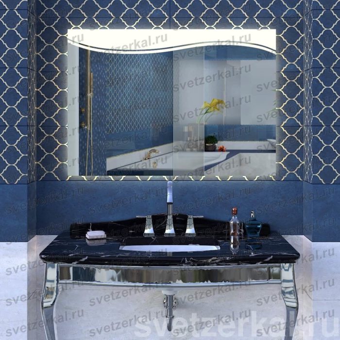 AIR зеркало с подсветкой для ванной