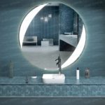 MILENA зеркало с led подсветкой в ванной