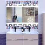 ELLA зеркало с подсветкой в комнату