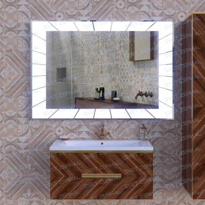 ELLA зеркало с подсветкой в комнату