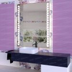 FLASH зеркало с подсветкой