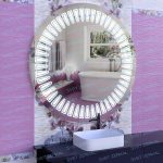 LETIZIA зеркало с led подсветкой в ванной