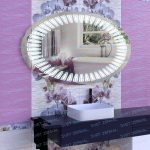 LETIZIA зеркало с led подсветкой в ванной