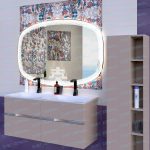 GABI зеркало с подсветкой