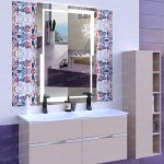 NORMA зеркало с подсветкой