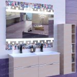 LINDIA зеркало с подсветкой в комнату