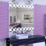 CARLOTTA зеркало с подсветкой в комнату