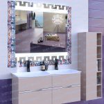 LINDIA зеркало с подсветкой в комнату