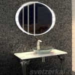 ANI Купить Овальное зеркало с обогревом в ванную