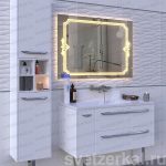 ERIKA Зеркало со светодиодной подсветкой с обогревом Erica