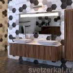 ONE 8UP Зеркало с лед подсветкой для ванной